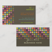 Carte De Visite pois rétro (Devant / Derrière)