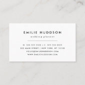 Carte De Visite Pois violets, Motif à points Polka, points, pointi (Dos)