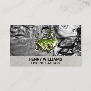 Carte De Visite Poisson basse   Eau