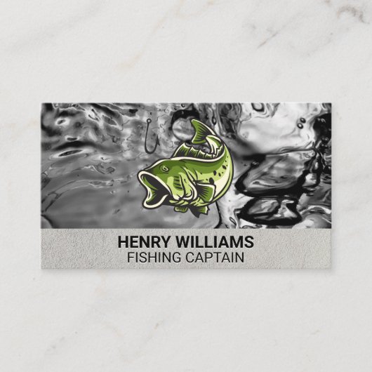 Carte De Visite Poisson basse | Eau (Devant)