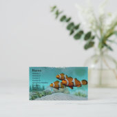 Carte De Visite Poisson clown (Debout devant)