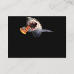 Carte De Visite Poisson de requin Pizza Amateurs de requins Dons a