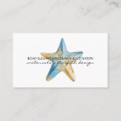 Carte De Visite Poisson étoilé (Devant)