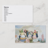 Carte De Visite Poissonnerie par la mer, c.1860 (huile sur la (Devant / Derrière)