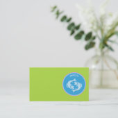 Carte de visite Poissons (Debout devant)