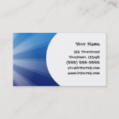 Carte De Visite Poissons de Betta de bande dessinée/poissons de (Dos)