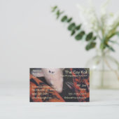 Carte De Visite Poissons de Koi (Debout devant)