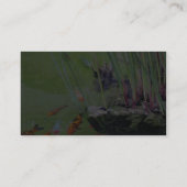 Carte De Visite Poissons rouges (Dos)