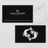 Carte De Visite Poissons simples (Devant / Derrière)