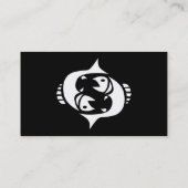 Carte De Visite Poissons simples (Dos)