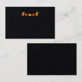 Carte De Visite Poitrine de Lizard Reptile de Dragon (Devant / Derrière)