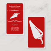 Carte De Visite poivre de piment de mod (Devant / Derrière)