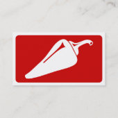 Carte De Visite poivre de piment de mod (Dos)