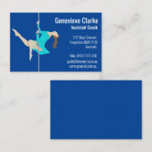 Carte De Visite Pole Fitness (Devant / Derrière)