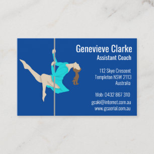 Carte De Visite Pole Fitness