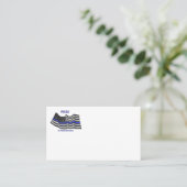 Carte De Visite Police (Debout devant)