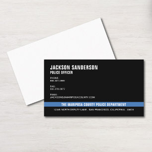 Carte De Visite Police