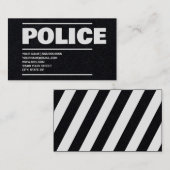 Carte De Visite Police (Devant / Derrière)