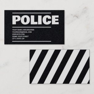 Carte De Visite Police