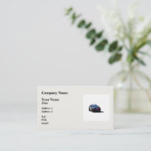 Carte De Visite Police Car (Debout devant)
