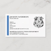 Carte De Visite Police des douanes (Devant)