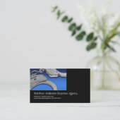 Carte De Visite Police d'investigateur privé (Debout devant)