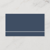 Carte De Visite Police Sergeant Logo Business Card (Dos)