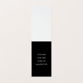 Carte De Visite Polices mixtes (colorées) (Intérieur déplié)