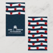 Carte De Visite Politique américaine (Devant / Derrière)