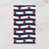 Carte De Visite Politique américaine (Dos)