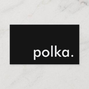 Carte De Visite polka.