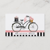 Carte De Visite Polka Dot Bike avec cadeau 2 (Dos)