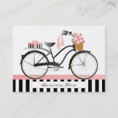 Carte De Visite Polka Dot Bike-newstripe (Dos)