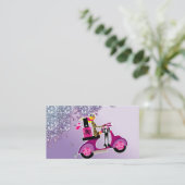 Carte De Visite Polonais de parties scintillantes de fille de (Debout devant)