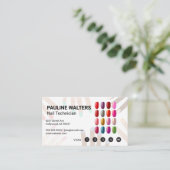 Carte De Visite Polonais | Pédicure à la manucure (Debout devant)