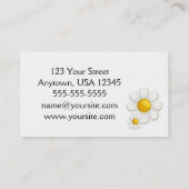 Carte de visite polyvalent de denim et de (Dos)