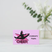 Carte De Visite Pom-pom girl (Debout devant)