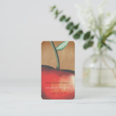 Carte de visite Pomme Cerise (Debout devant)