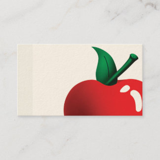 Carte De Visite pomme par jour