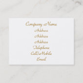 CARTE DE VISITE POMMES (Dos)