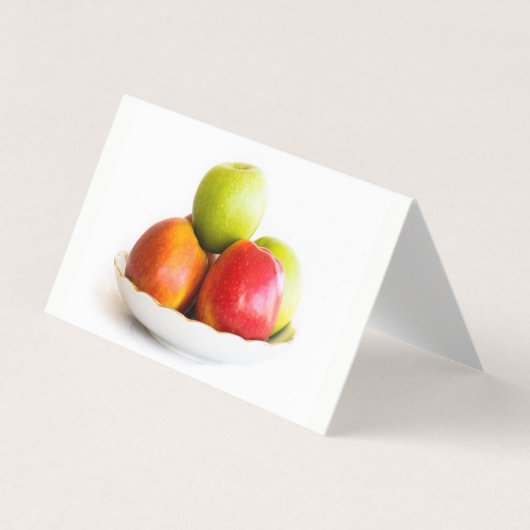 Carte De Visite Pommes (Devant)
