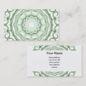 Carte De Visite Pommes vertes (Devant / Derrière)