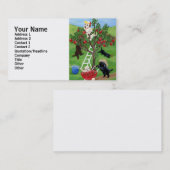 Carte De Visite Pommier Labradors (Devant / Derrière)