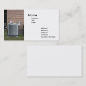 Carte De Visite pompe à chaleur (Devant / Derrière)