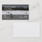 Carte De Visite pompe à chaleur de dessus de toit (Devant / Derrière)