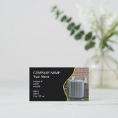 Carte De Visite pompe à chaleur extérieure (Debout devant)