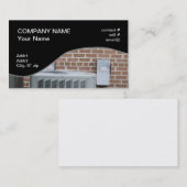 Carte De Visite pompe à chaleur extérieure (Devant / Derrière)