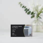 Carte De Visite pompe à chaleur extérieure (Debout devant)