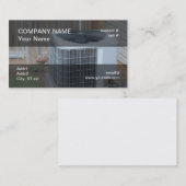 Carte De Visite pompe à chaleur extérieure (Devant / Derrière)