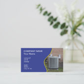 Carte De Visite pompe à chaleur extérieure (Debout devant)